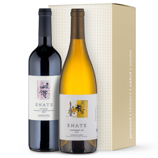 Enate  - Chardonnay & Tempranillo Cabernet Sauvignon Wijnpakket