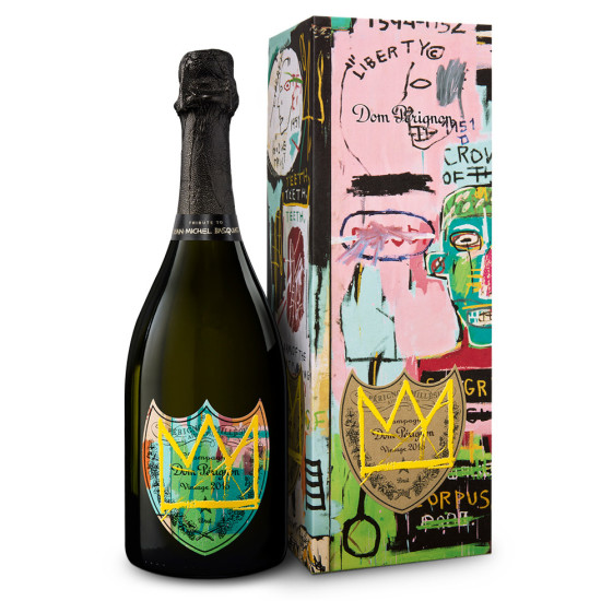 Dom Perignon - Brut Jean-Michel Basquiat Yellow Limited Edition Champagne