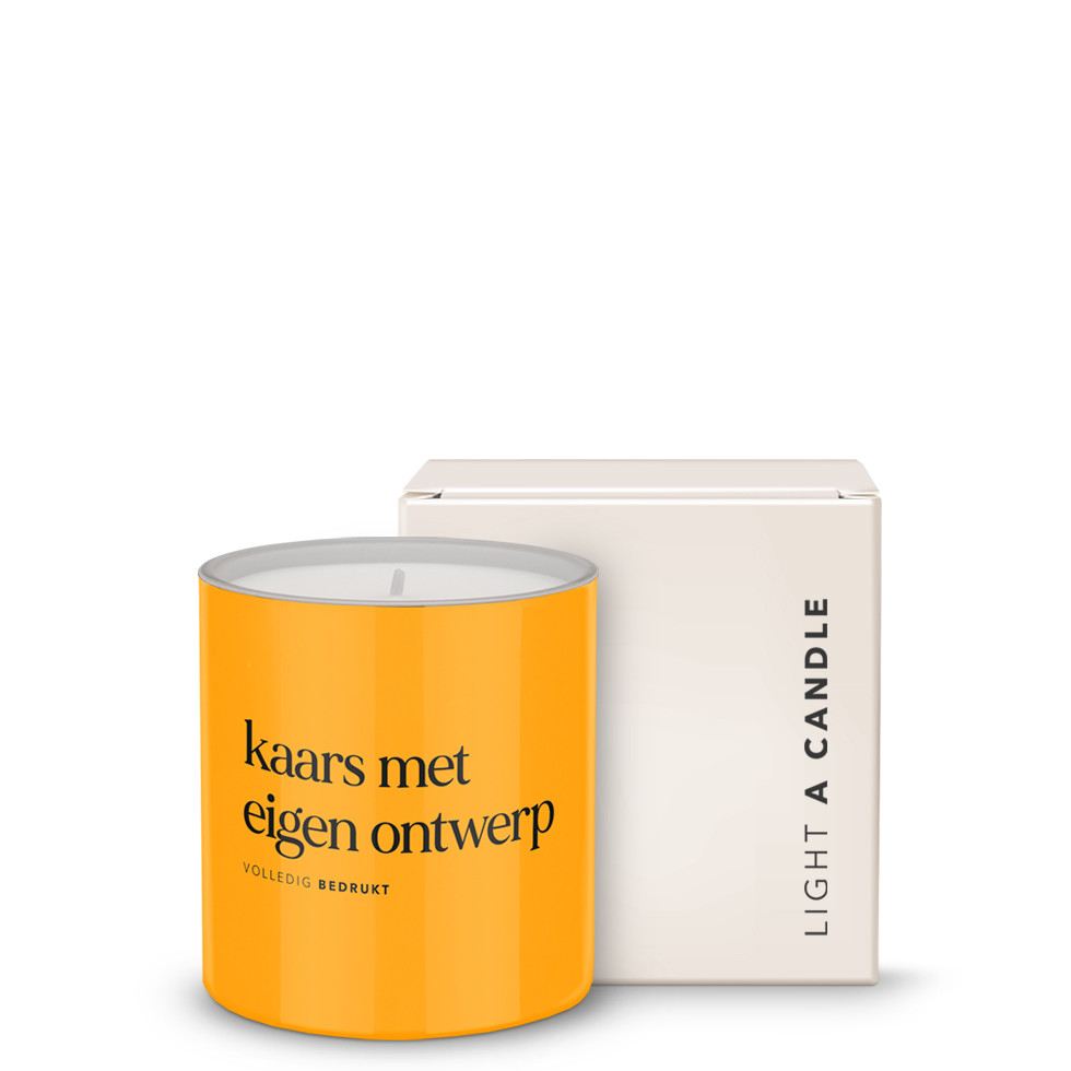 Kaars - met eigen ontwerp 