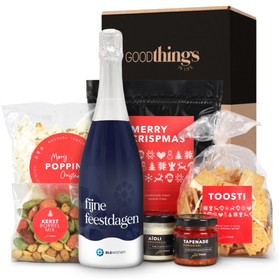 Gepersonaliseerd Kerstpakket met Logo - Cava