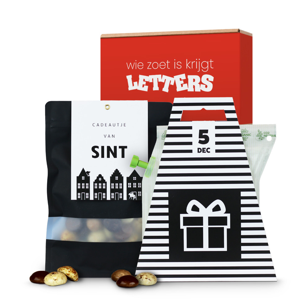 Cadeautje van Sint S - Thee Sinterklaaspakket