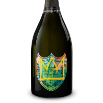 Dom Perignon - Brut Jean-Michel Basquiat Yellow Limited Edition Champagne