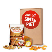 Sinterklaaspakket - Stroopwafel Kruidnoten & Chocolade Munten door de brievenbus 